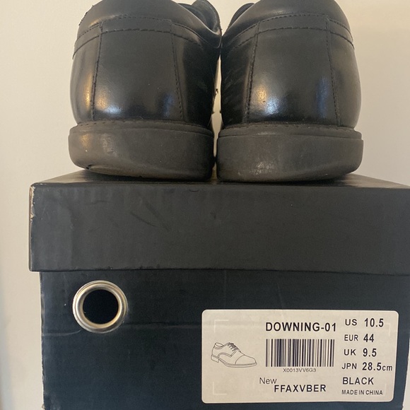 Bruno Marc Men's Black Leather Lined Dressed Oxford Shoes Classic Lace Up Formal - Picture 7 of 7